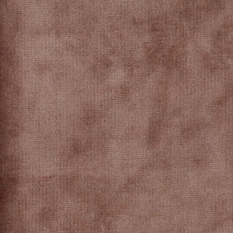 Terracotta fabric sample with a woven grid pattern, exhibiting mottled tones and a matte texture; identified as “turri > fabric cat. b > 727 e.”